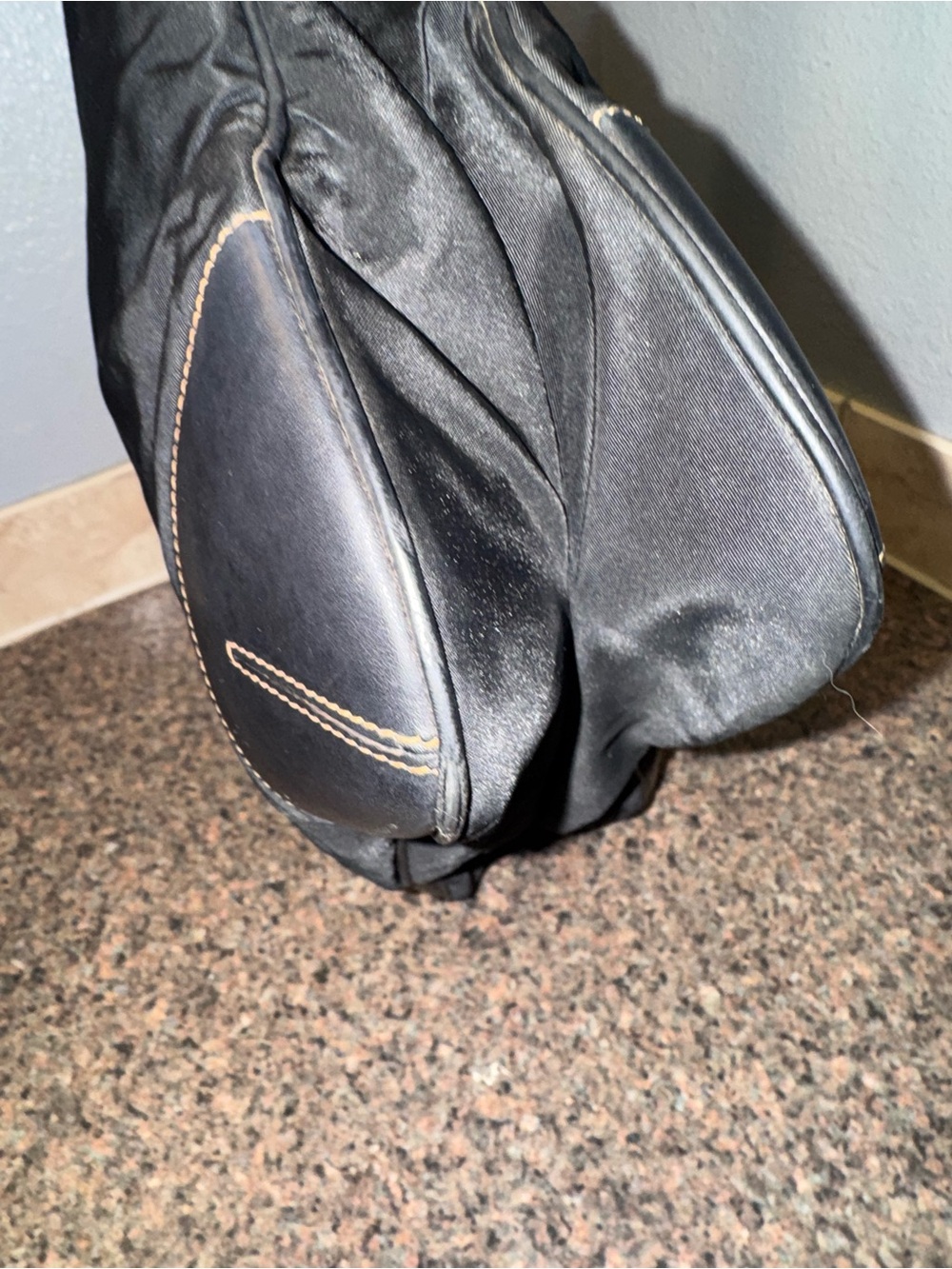 Prada Tessuto vintage Nylon & Leather Shoulder Bag - Black ✅authentic✅ - Picture 8 of 8